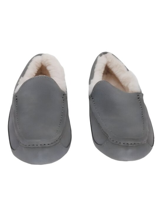 Ugg Ascot Men\'s Comfy Grey Sheepskin Slippers Size 7 EEE main image 4